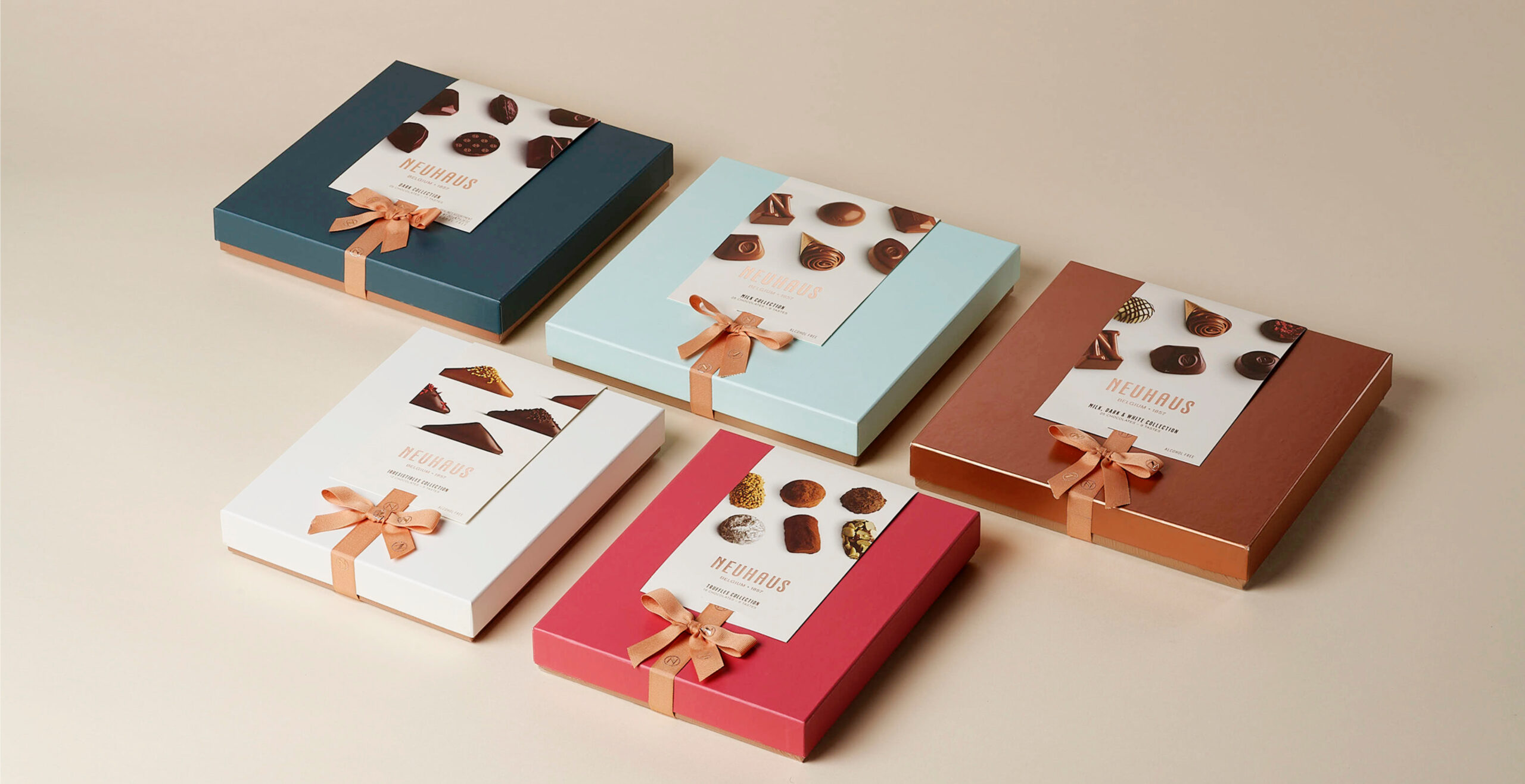 Neuhaus rebranding | WeWantMore Design Studio