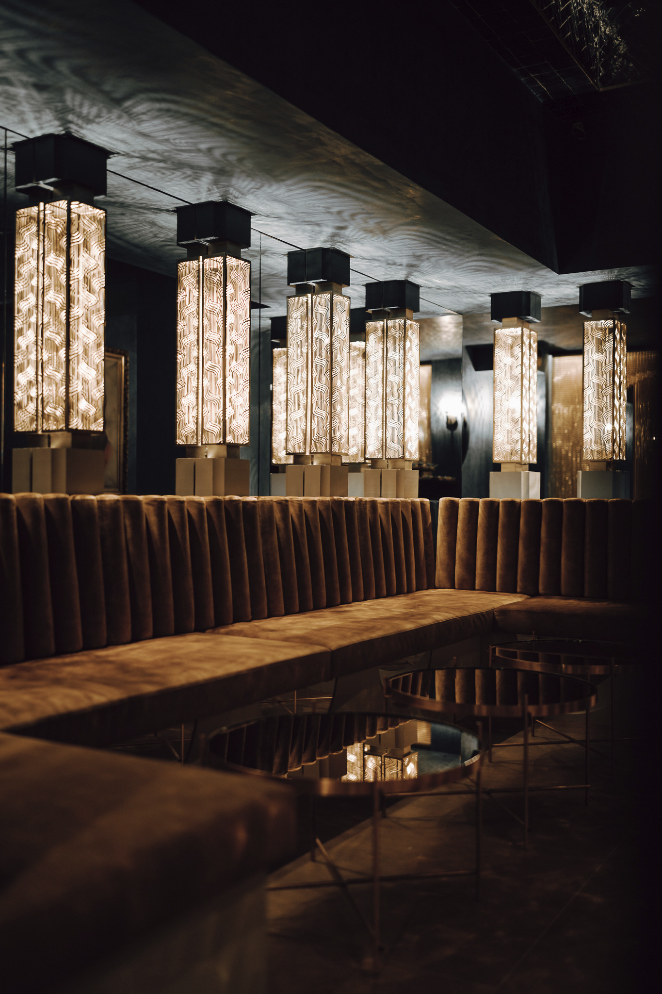 The interior of the Touareg lounge.